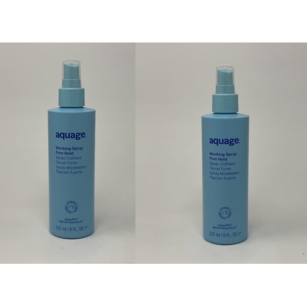 Aquage Working Spray Firm Hold Hairspray 8 oz - Pack of 2