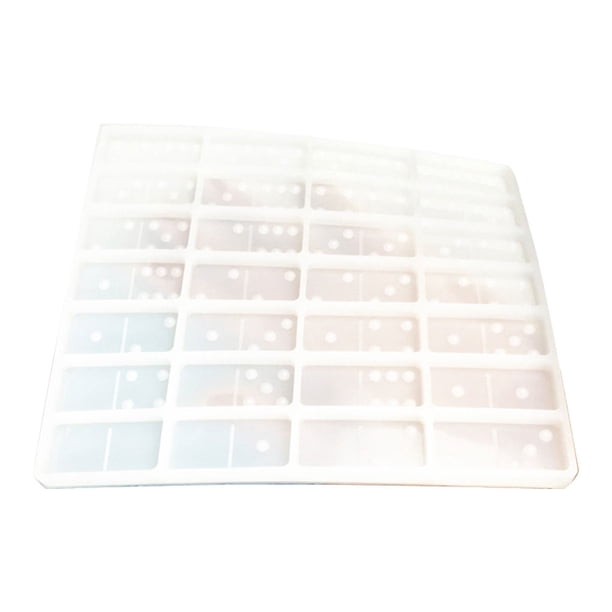 Billuyoard Molde de dominó de resina, molde de silicona de fundición resistente a la corrosión de alta resistencia, buena temperatura, suministro Artesanía rosa roja 03 Billuyoard HA060862-03