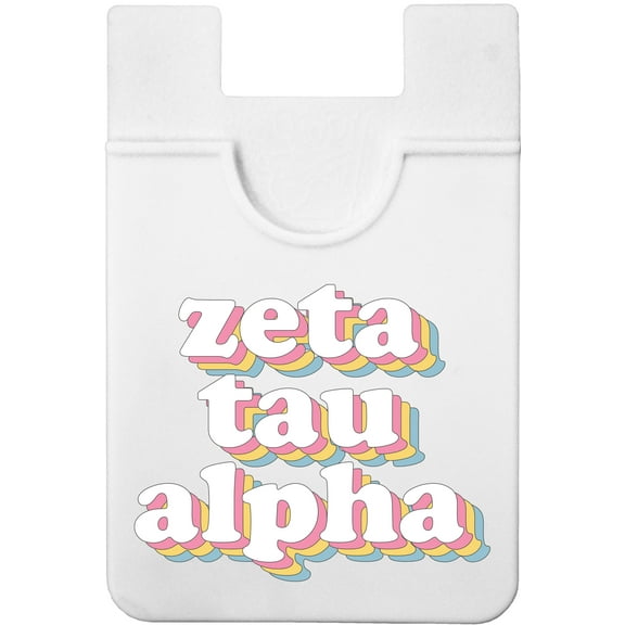 Zeta Tau Alpha Koala Pouch Retro Design Card Holder For Phone Cases