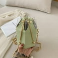 thumbnail image 1 of Women‘S Fashion Transparent Chain Bag Patchwork Package Chain Bucket Bag, 1 of 6