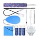 thumbnail image 4 of Kit de limpieza de clarinete Mantenimiento de mantenimiento de pasta de corcho, guantes, boquilla cepillos kit de cuidado de cuidado de saxo para, 4 of 8