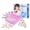 Pink, variant on Phylian S5 Upgraded Sonic Electric Toothbrush for Adults with 8 Brush Heads, IPX7 Travel Electric Toothbrush with Travel Case, 2.5 Hours Charge for 120 Days, 5 Modes with Built-in Smart Timer Pink