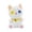 Z-White, variant on Adorable Black Plush Cat Toy Soft Stuffed Animal with Cute Design for Kids & Adults, Perfect Gift for Cat Lovers, 6 Inches