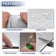 thumbnail image 4 of Unique Bargains 10pcs 276mil 7mm 0.49sqft Car Sound Mat Aluminum Foil Foam for Hood Boat Engine Cover 9.84"x7.09", 4 of 7