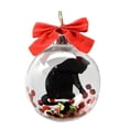 thumbnail image 4 of Inteprter Adorno para árbol de Navidad, bola de adornos transparentes para exhibición navideña hermosa, decoración para árbol de Navidad Type2 NO2, 4 of 6