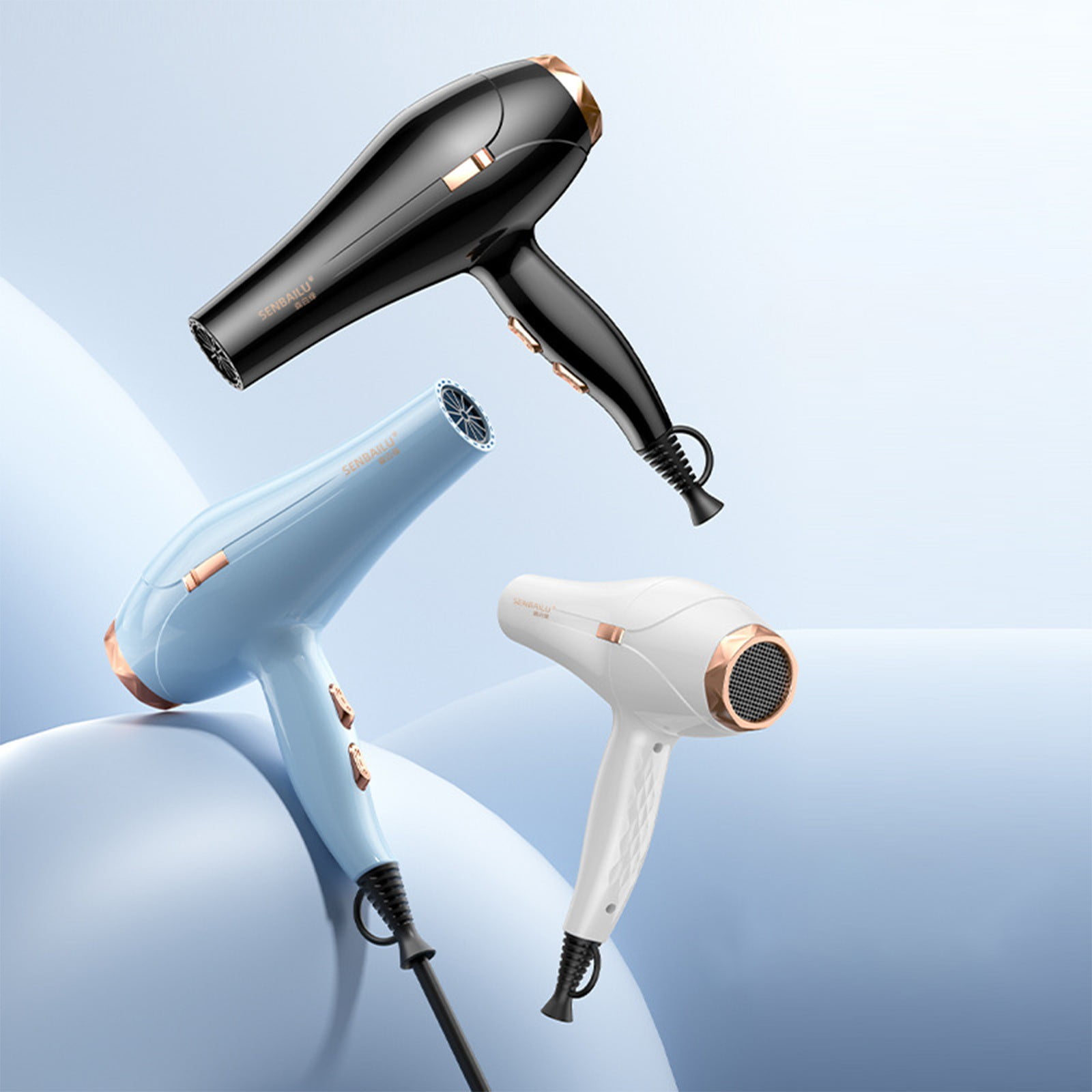 mtvxesu High-Power Hair Dryer For Home Use With Blue Light Technology - Premium Salon-Quality Blow Dryer With Hot And Cold Settings Sale
