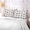 thumbnail image 5 of GZHJMY Winter Cute Penguins Pillowcase Queen Size, Super Soft Pillow Shams Covers, Plush Cozy Pillow Cases with Zipper, 20" X 30"（583）, 5 of 6