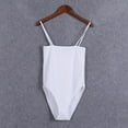 thumbnail image 2 of Women Slimming Bodysuits Shapewear Tank Tops Tummy Control Body Shaper Spaghetti Strap Camisole Leotards Bodycon Jumpsuit, 2 of 5