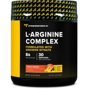 Primaforce L-Arginine Complex Powder (30 Servings Per Bottle) (Peach Mango) Powerful Protein Building Supplement for Maximum Gains