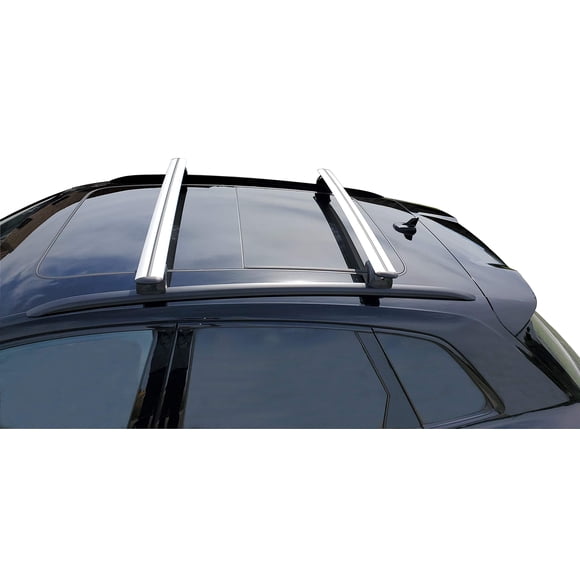 BRIGHTLINES Heavy Duty Anti-Theft Premium Aluminum Roof Bars Roof Rack Crossbars Compatible with 2017 2018 2019 2020 2021 Audi Q7