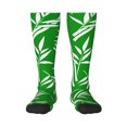 thumbnail image 1 of Xecao Bamboo Pattern Adult Stockings with Color-Block Design and 3D Print, Breathable Comfortable Hosiery for Daily Wear and Sports, 1 of 6