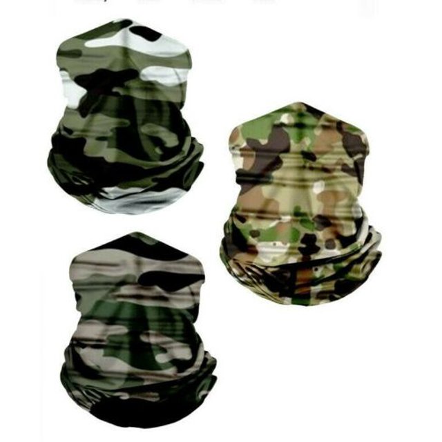 Cagoule Camouflage Woodland pour le Visage Foulard Tour de Cou Chasse Cache-Soleil Couvre-Chef Masque