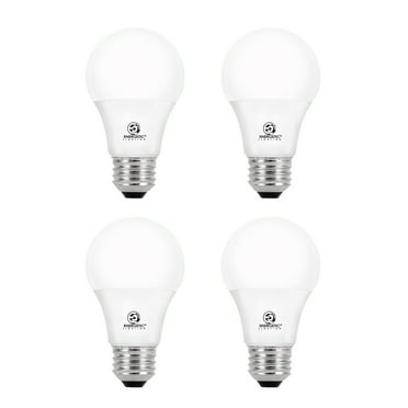 60-Watt Equivalent 3000K A19 Dimmable LED Light Bulb in Warm White (4-Pack)
