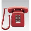 Cortelco 250047-VBA-20MD Desk ValueLine Phone - Single Line, Modular, Red, Hearing Aid Compatible