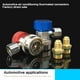thumbnail image 3 of Juego De Conectores De Acoplador Rápido Para Coche R134A, Adaptadores, Refrigerante De Aire Acondicionado, Herramienta Removedora Ajustable, Kit De Calibre De Flúor Vogacara VI007414-00, 3 of 5