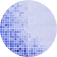 thumbnail image 1 of Ahgly Company Machine Washable Indoor Square Transitional Sky Blue Area Rugs, 3' Square, 1 of 7