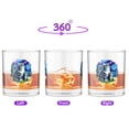 thumbnail image 2 of Happy New Year American Shorthair Family Cheer Winter Midnight Firework 11oz Whiskey Glass Mug Cat Lover Kitten Owner Gifts Whiskey Cocktail Glasses Cup - 02025, 2 of 5