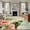 Multi, variant on 6'x9' Area Rugs, Vintage Pink Floral Indoor Outdoor Area Rug for Living Room Bedroom, Birds Retro Mottled Middle Century Washable Bathroom Rugs Kitchen Floor Carpet Mats Home Decor Aesthetic