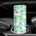 thumbnail image 4 of Llama Tumbler with Lid and Straw Llama Cactus Plant Coffee Travel Mug Llama Gifts Decor 20 oz Insulated Stainless Alpaca Cup Water Bottle Brithday Christmas Gifts for Women, 4 of 4