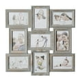 thumbnail image 5 of Gray & Gold Vintage Style Wall Hanging Photo Collage Picture Frame - 19.5" x 19.5", 5 of 6