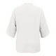 thumbnail image 5 of Nuevos tops de manga petal para mujer: blusa holgada de gasa con cuello en V y detalles plisados, mangas tres cuartos para el trabajo en verano o salidas informales., 5 of 5