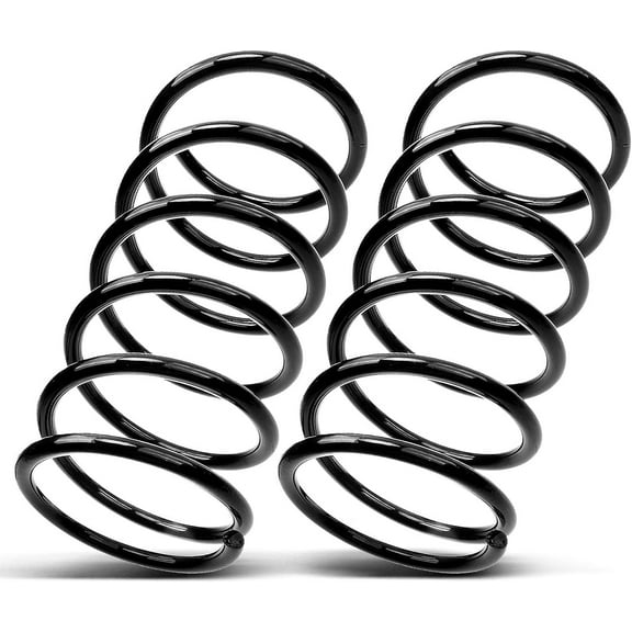 A-Premium 2Pcs Front Suspension Coil Spring Set Compatible with Ford Focus 2000-2005, Driver and Passenger Side, Replace# 2M5Z5310AB, 3S4Z5W310CA