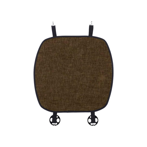 Funda de asiento de coche para automóvil, cojín de tela transpirable, disponible en todas las estaciones. Cojín delantero