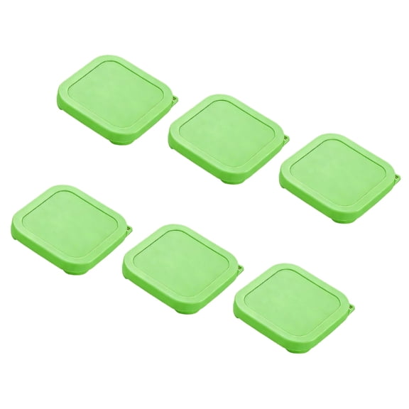 Practical Silicone Replacement Caps Round Square Containers Lid For Daily Use