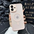 thumbnail image 2 of Ancove Compatible with iPhone 16 Pro Magnetic Case, Upgraded [Full Camera Protection] [Compatible with Magsafe] [Translucent Matte] Shockproof Protective Phone Case Cover,Pink, 2 of 4