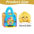 thumbnail image 3 of Rainbow, Cute Dumpling Plush Soft Stuffed Bun Toy, Kawaii Food Plush Collectible Gift, Sensory Stress Relief Gift for Kids and Adults, 3 of 6