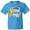 Pacific Blue, variant on Inktastic Chilhood Cancer Awareness Yippee No More Chemo for Me Youth T-Shirt