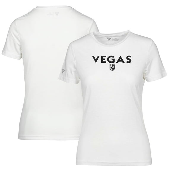 Women's Levelwear White Vegas Golden Knights Maddox City Capsule T-Shirt