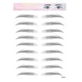 thumbnail image 1 of Autocollant Sourcils Portable Imperméable Semblable à un Sourcil Authentique Tatouage Sourcils, 1 of 7