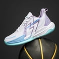 thumbnail image 2 of Win s Way Women's Low Top Mesh Training Sneakers, Basketball Style Athletic Walking Shoes with Arch Support, 2 of 4