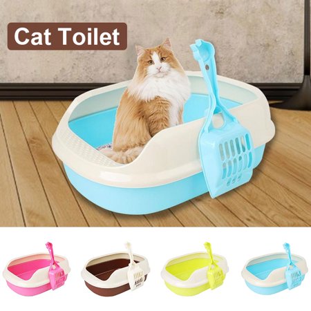 Cat Toilet Litter Box Cat Litter Box Cute Portable Plastic Home Cleaning | Walmart Canada