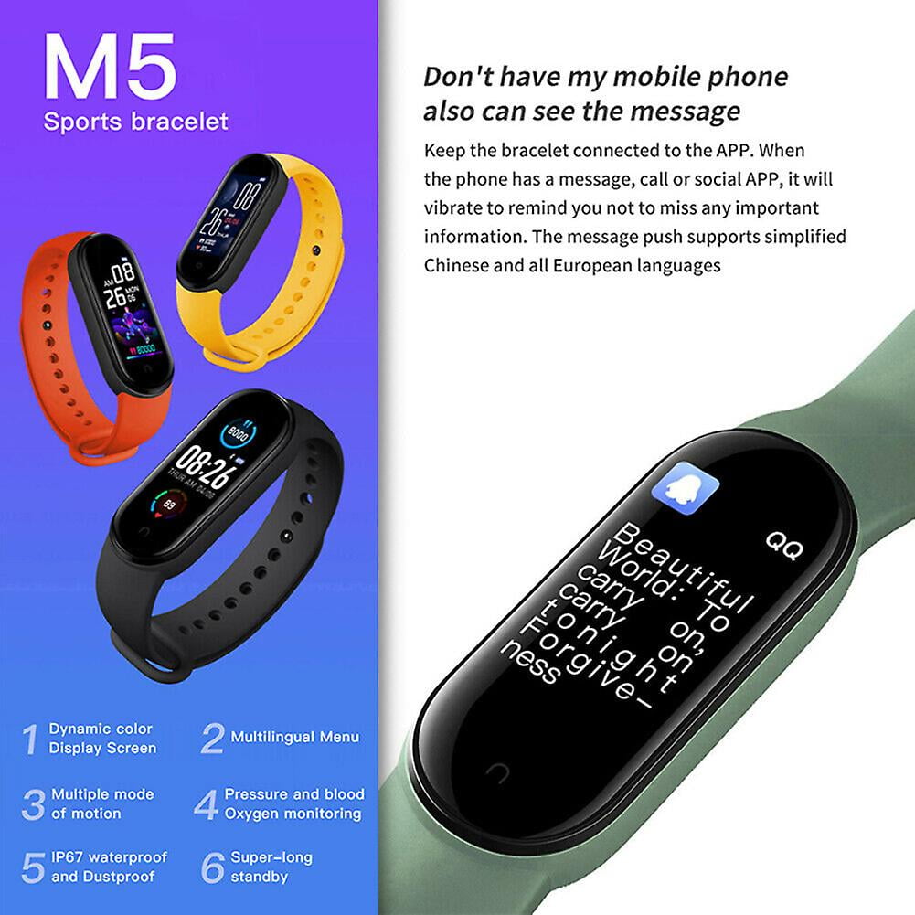 Fitbit Smart Watch Gym Band Fitness Tracker Heart Rate Monitor Sports Watch New Walmart