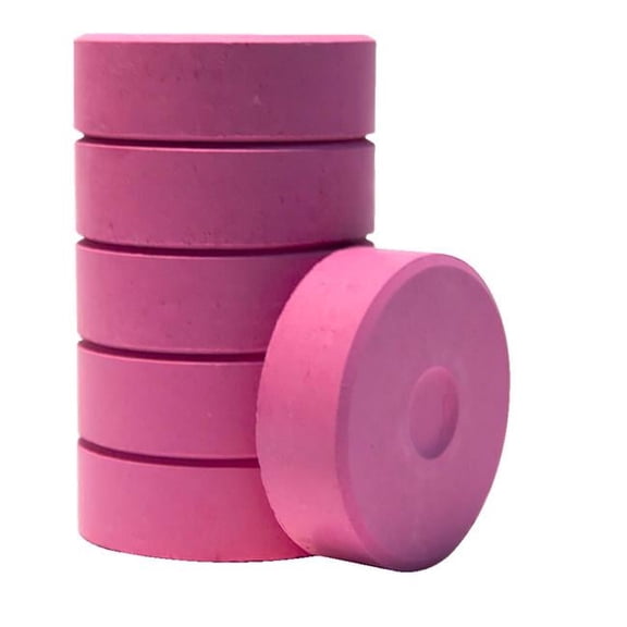 Richeson Tempera Cake Refill 6-Count Cerise