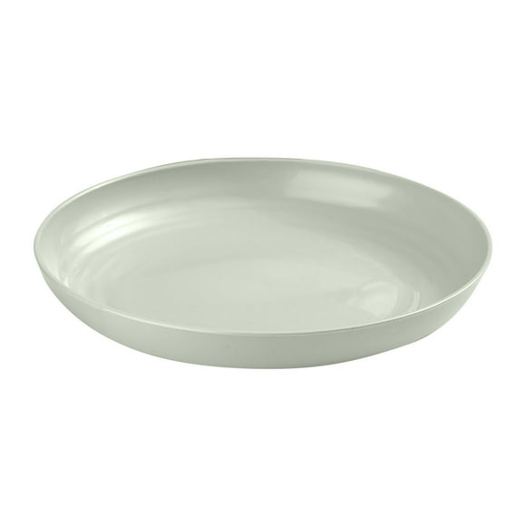 Kyusrd Household Vegetable Plates Large Antifall Round Plates Snack Plates Dining Table Bones Plates Garbage Plates Salad Plates