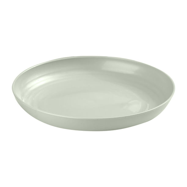 Pisexur Batería de cocina Platos para verduras, platos redondos grandes anticaída, platos para aperitivos, platos para huesos, platos para basura y platos para ensala para la cocina del hogar