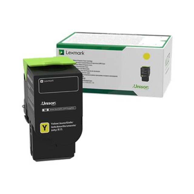 Lexmark - Rendement Ultra Élevé - Jaune - original - Cartouche de toner LCCP, LRP - pour Lexmark CS521dn, CS622de, CX622ade, CX625ade, CX625adhe