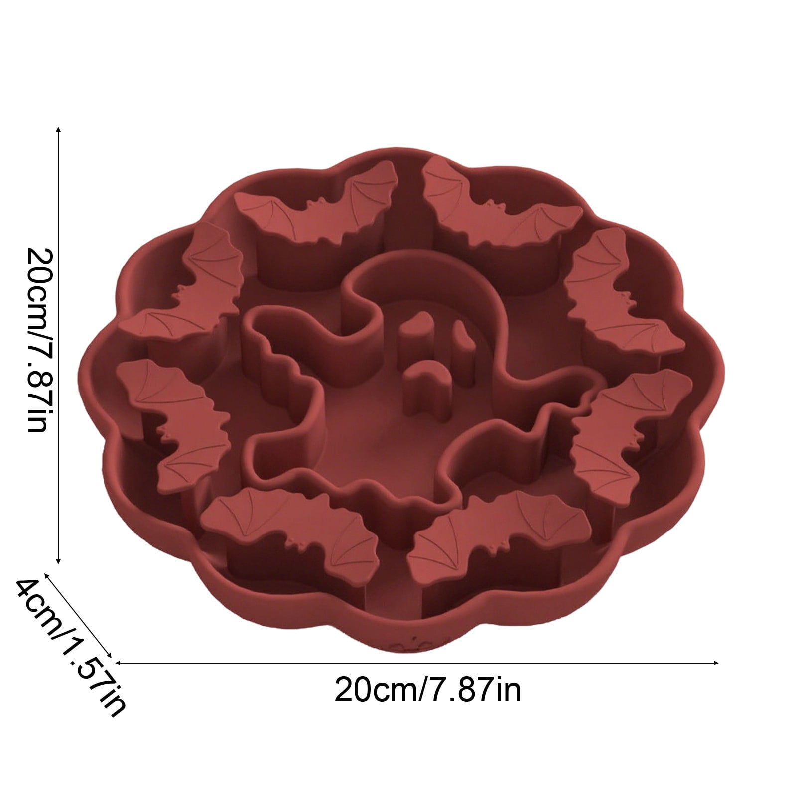 Pet Slow Feeder Bowl Silicone Dog Cat Food Bowl Anti Choking Maze Feeding Dish with Suction Base Non Slip Healthy Eating Dish for Small Medium Dogs Cats Feeding Training Bowl