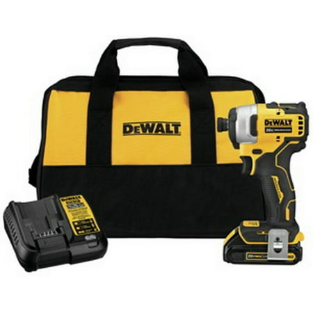 

DEWALT DCF809C1 20V MAX* 1/4 Brushless Hex Compact Impact Driver Kit