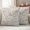 Gray, variant on Abstract Spring Floral Outdoor Waterproof Pillow Covers, Farmhouse Summer Botanical Rustic Decorative Square Throw Pillowcase Sofa Cushion Sham for Patio/Couch/Chair, 20"x20" 2 Pack