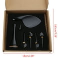 thumbnail image 4 of Yokua 4Pcs Violin Rep Accessories Kit Violin Chin Rest Chinrest with 4 Tuning Pegs, 4 of 21