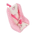 thumbnail image 1 of UPGRATOR Miniature Car Seat Model Doll Car Seat Cloth Assorted Color 1Pack for Girls Travel Use, 1 of 6