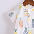 thumbnail image 4 of mgoYE Baby Boy Clothes 12-18 Months Gender Neutral Baby Clothes Cotton Short Sleeve Pants Footless Coming Home Outfit Boy Girl|Light Pink 1-3 Months, 4 of 5