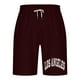 thumbnail image 5 of Mens Casual Shorts Lace-Up Elástico Cintura Bolsillo Ejercicio Fitness Hogar Pantalones de Media Longitud para Diario, 5 of 5