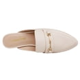 thumbnail image 4 of Zapatos DREAM PAIRS DML212 Mules Blancos para Mujer sin Cordones, 4 of 7
