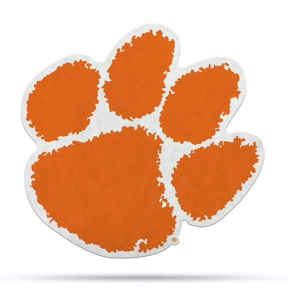 CLEMSON PRIMARY LOGO SHAPE CUT CARDED PENNANT