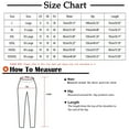 thumbnail image 3 of Aloohaidyvio Pants Juniors,Fashion Women Plus Size Solid Hollow Elastic Waist Casual Leggings Pants, 3 of 6